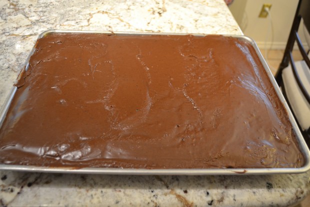chocolate sheet cake 16