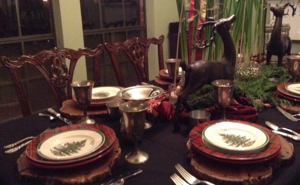 Christmas table