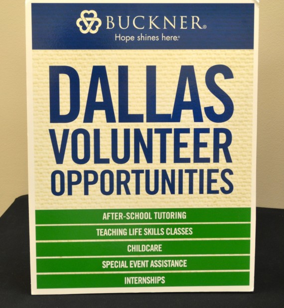 Buckner Volunteer Opportunities