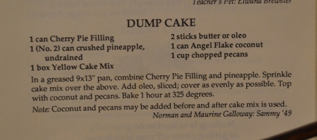 dump cake recipe