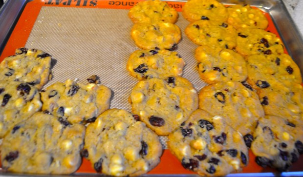 White Chocolate Macadamia Nut Cranberry Orange Cookies