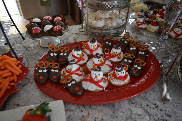 melted snowmen cookies