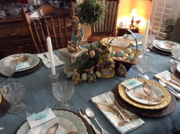Super Sister's Easter Table-3