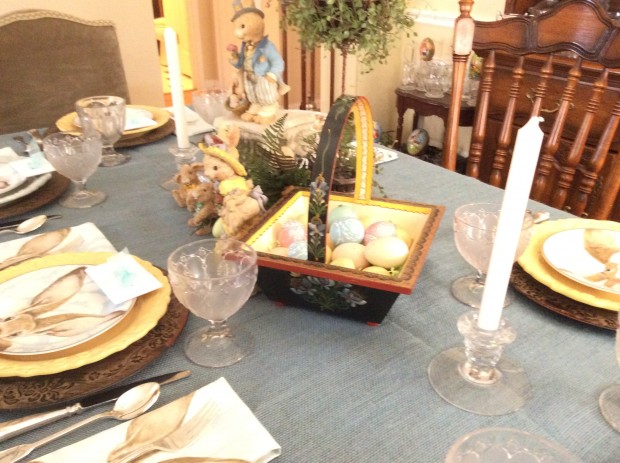 Super Sister's Easter Table