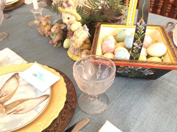 Super Sister's Easter Table